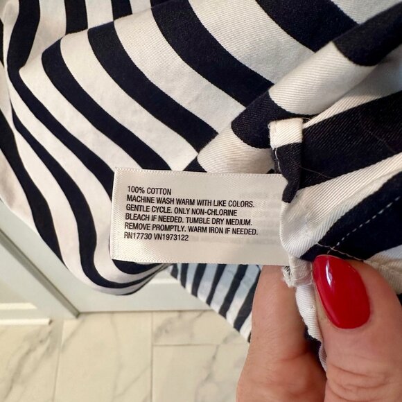 a new day Black and White Striped Dress - Picture 5 of 5